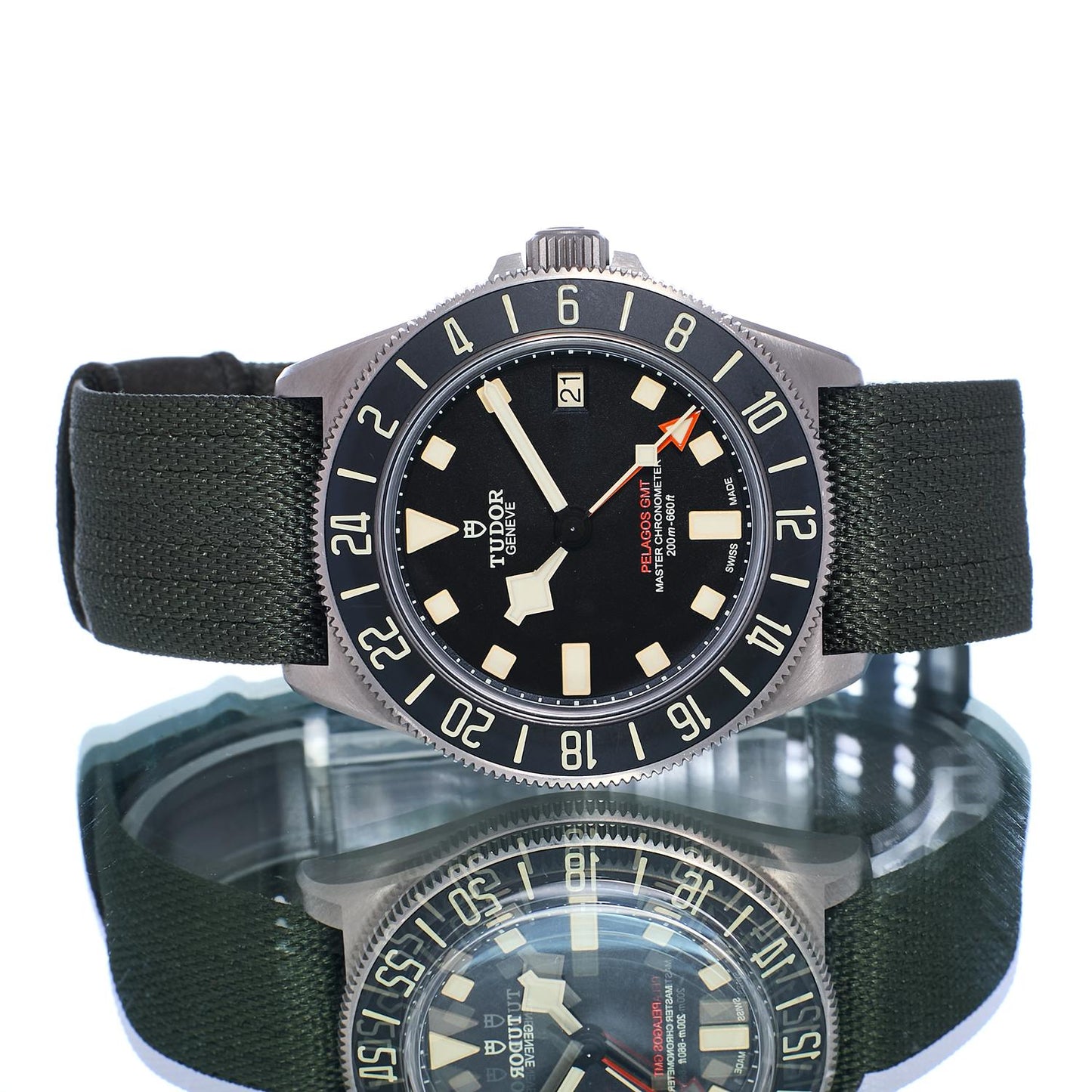 Pre-Owned Tudor Pelagos FXD GMT 2542G257NU