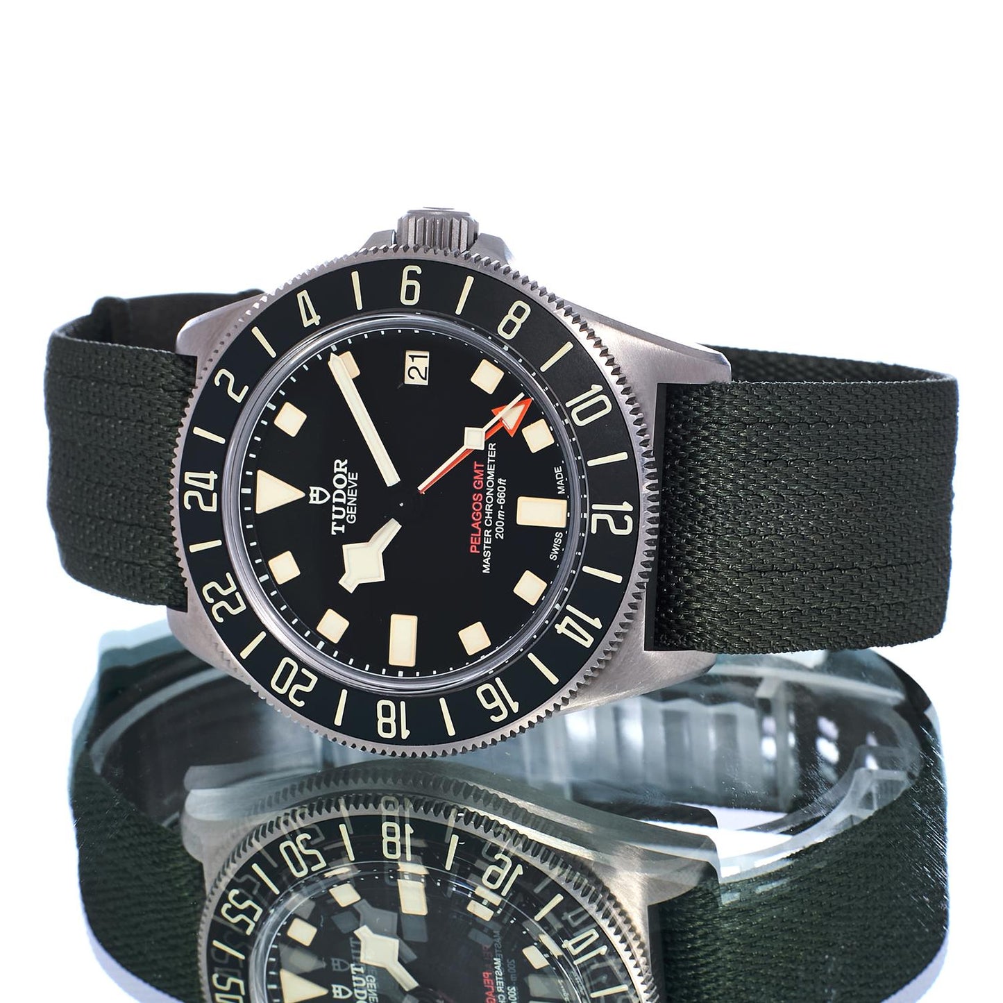 Pre-Owned Tudor Pelagos FXD GMT 2542G257NU