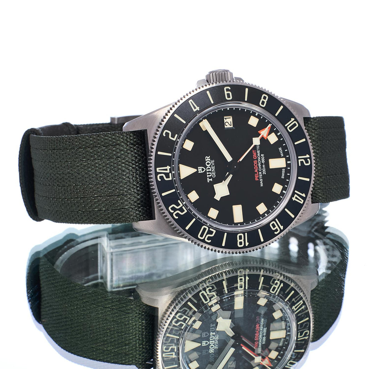 Pre-Owned Tudor Pelagos FXD GMT 2542G257NU
