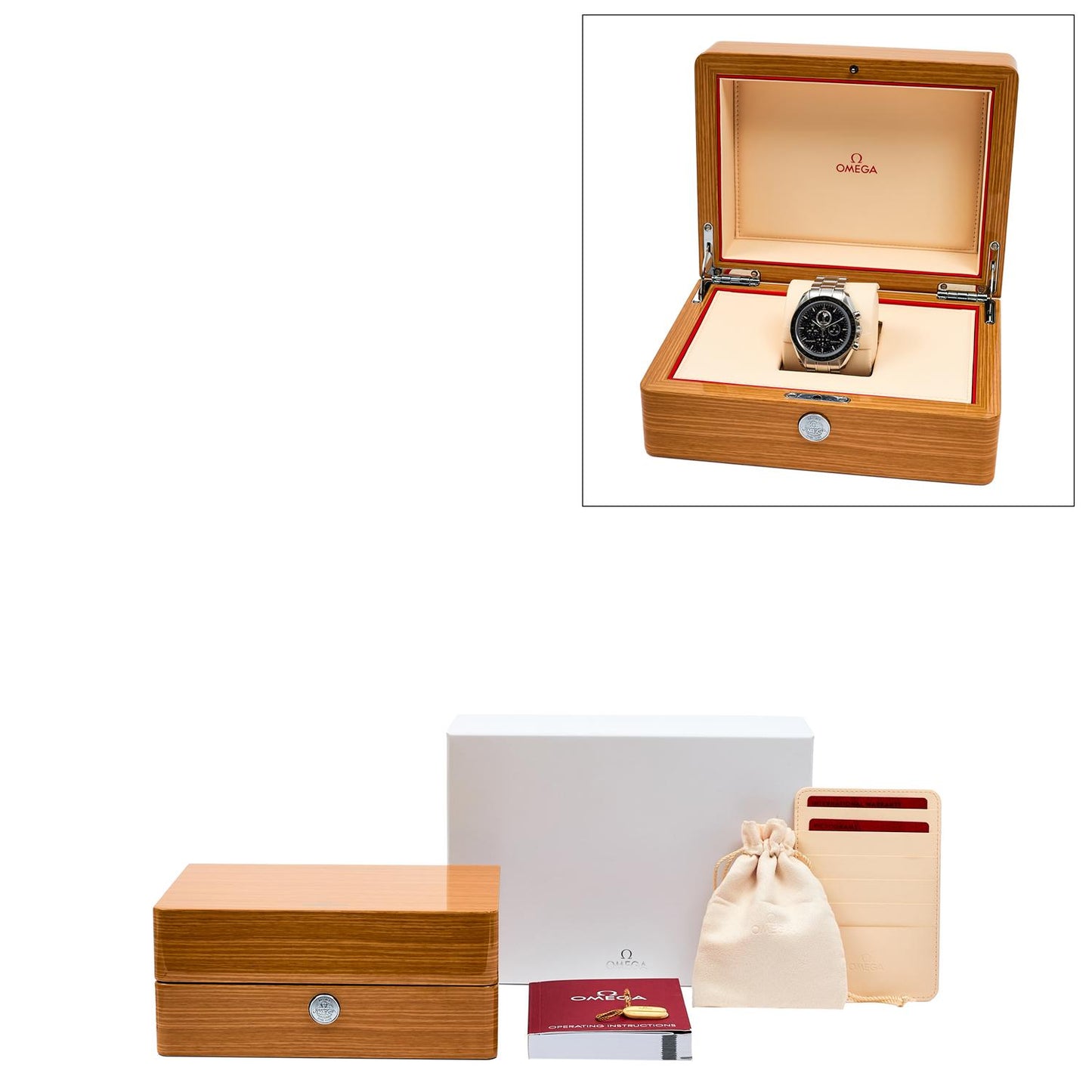 Pre-Owned Omega Speedmaster Moonphase 311.30.44.32.01.001