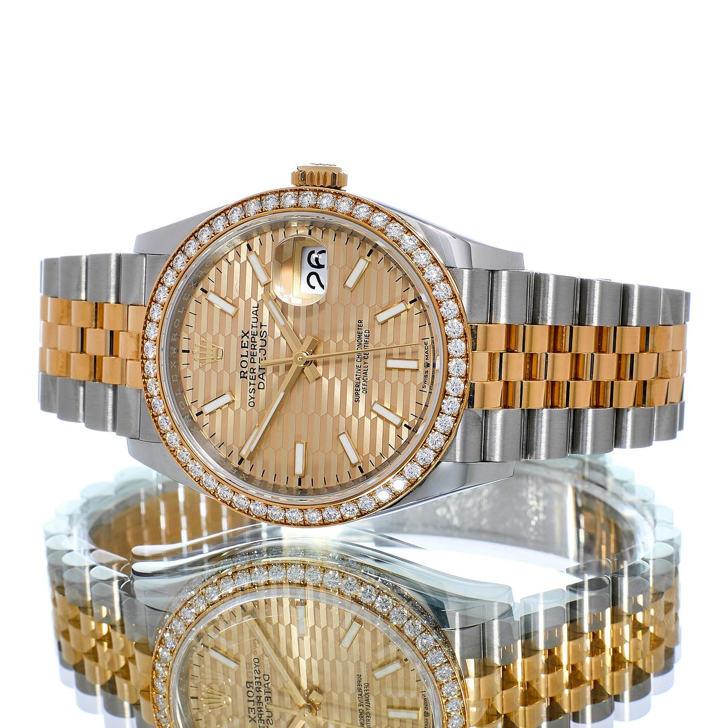Pre-Owned Rolex Datejust 36 126283RBR