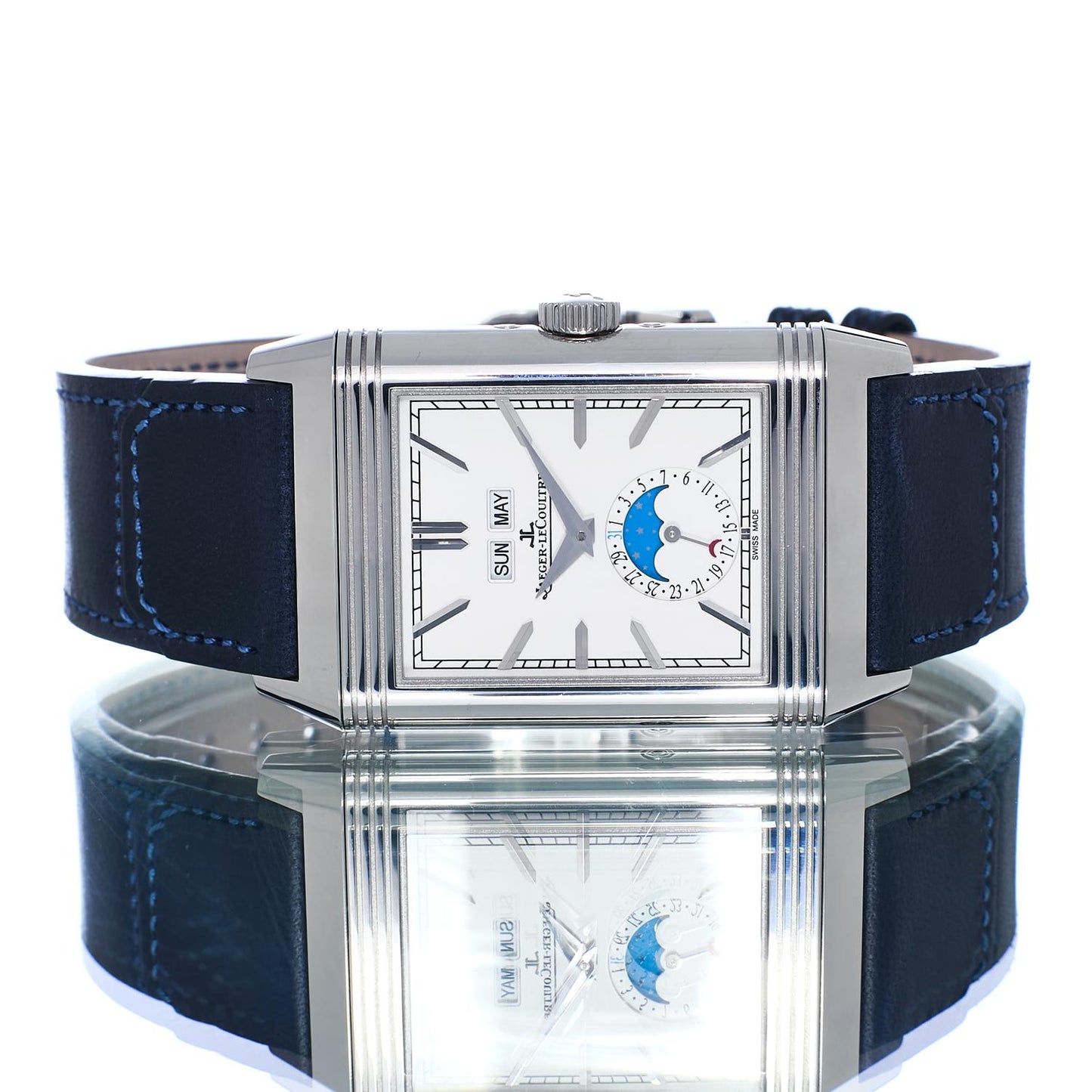 Pre-Owned Jaeger-LeCoultre Reverso Reverso Tribute Duoface Calendar Q3918420