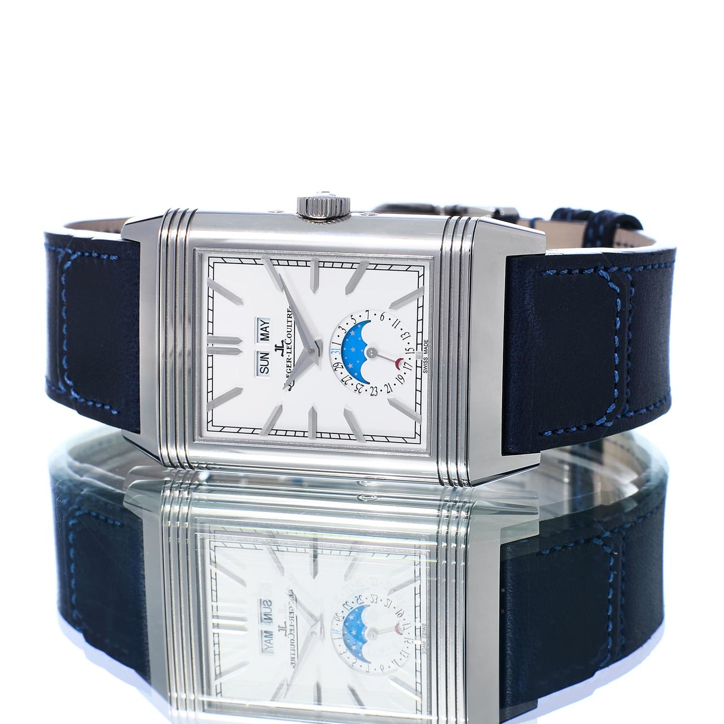 Pre-Owned Jaeger-LeCoultre Reverso Reverso Tribute Duoface Calendar Q3918420