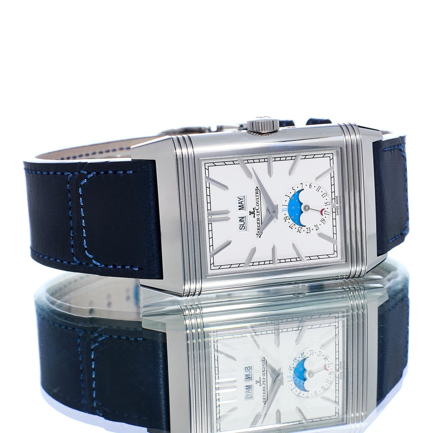 Pre-Owned Jaeger-LeCoultre Reverso Reverso Tribute Duoface Calendar Q3918420