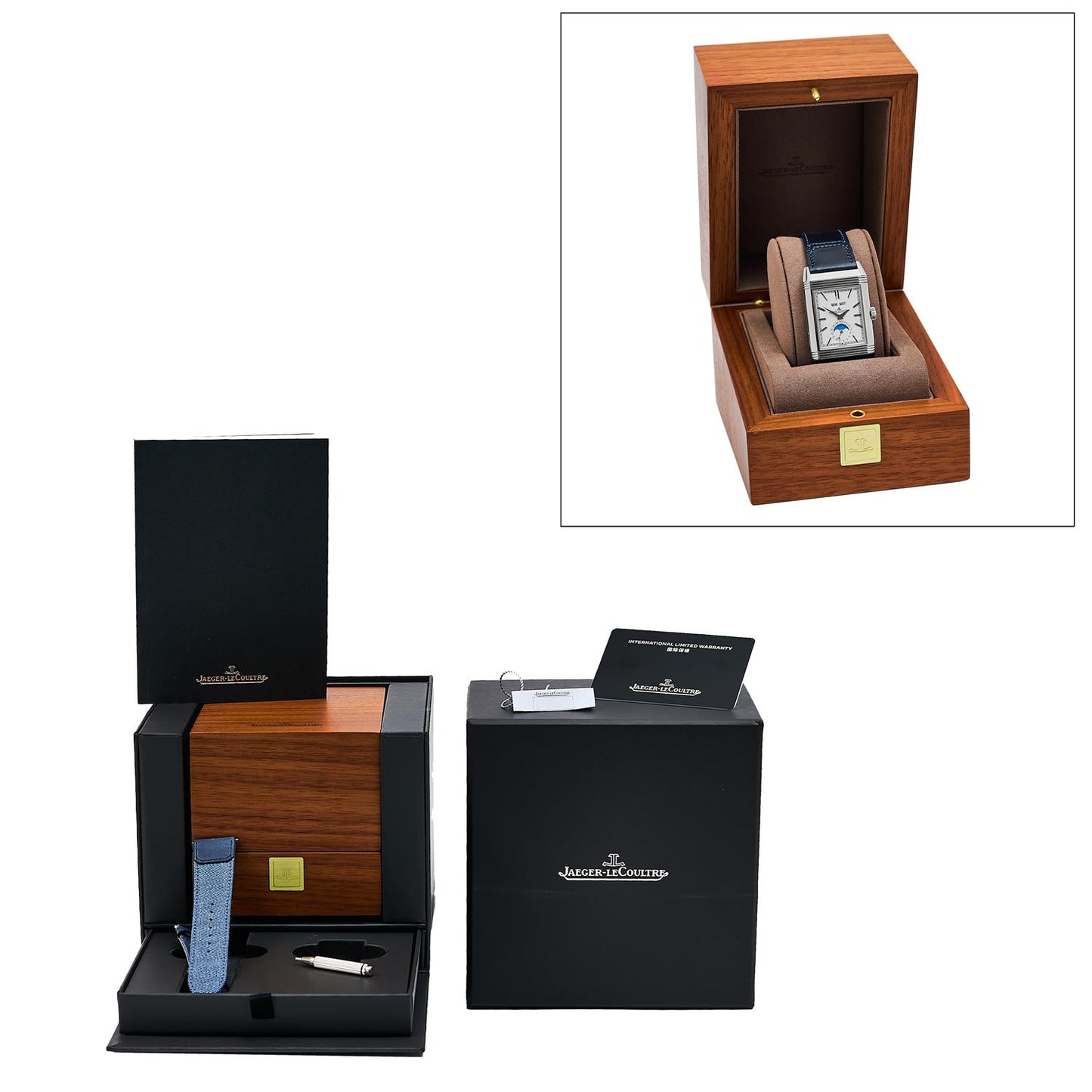 Pre-Owned Jaeger-LeCoultre Reverso Reverso Tribute Duoface Calendar Q3918420