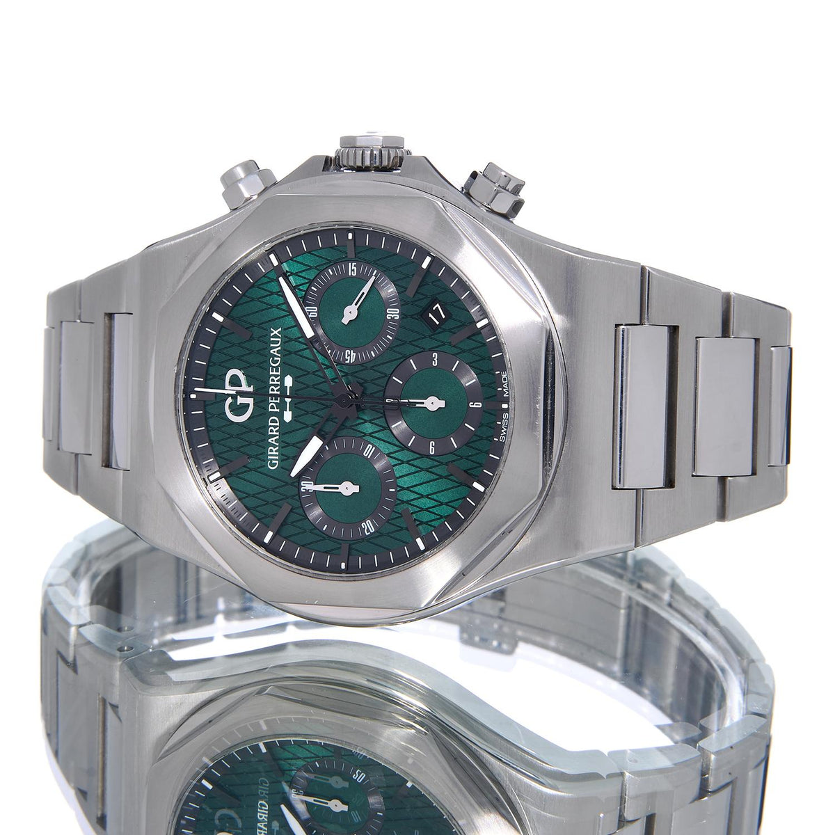 Pre-Owned Girard Perregaux Laureato Chronograph 81020