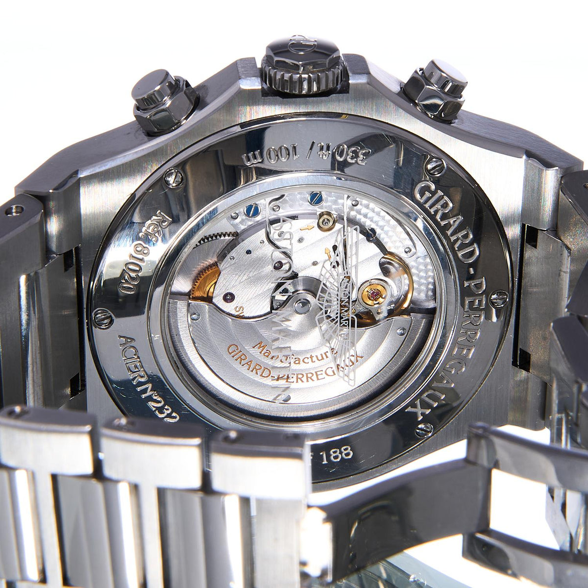 Pre-Owned Girard Perregaux Laureato Chronograph 81020