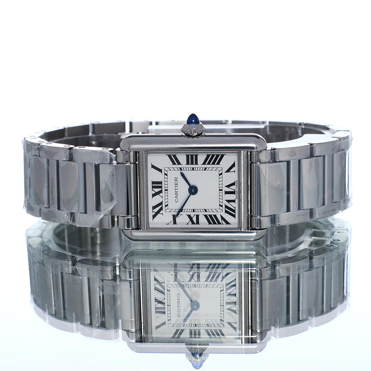 Pre-Owned Cartier Tank Must Solabeat WSTA0121