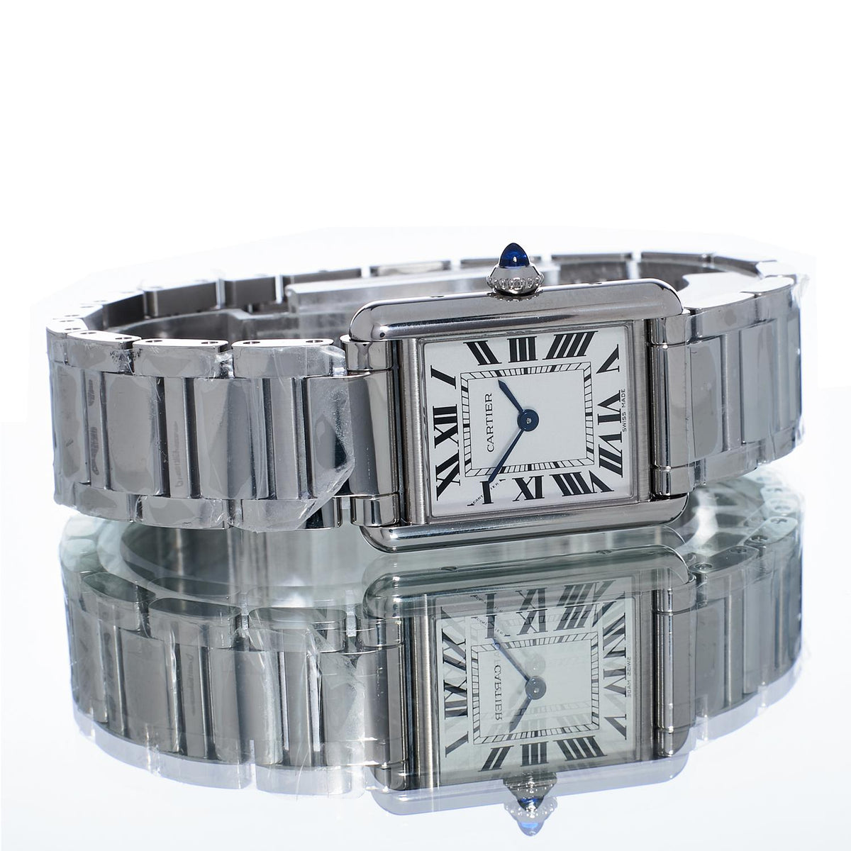 Pre-Owned Cartier Tank Must Solabeat WSTA0121