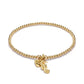 Annie Haak Santeenie Gold Charm Bracelet Seahorse