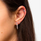 Achara Paisley Zirconia Stud Cartilage Earring