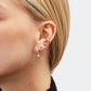 Achara Simple Plain Ear Cuff Earring
