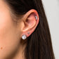 Achara Triple Zirconia Stud Cartilage Earring