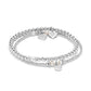 Annie Haak Pearly Silver Stack Bracelet