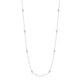 Achara 4mm Sparkling Zirconia By The Yard Necklace
