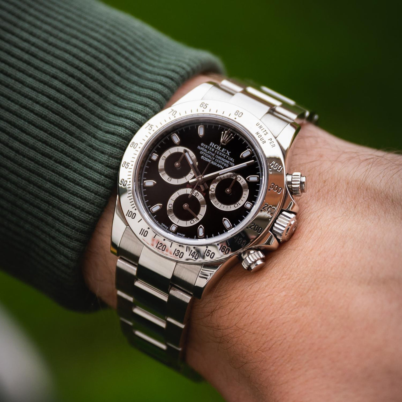 Pre Owned Rolex Daytona 116520 Charles Fish