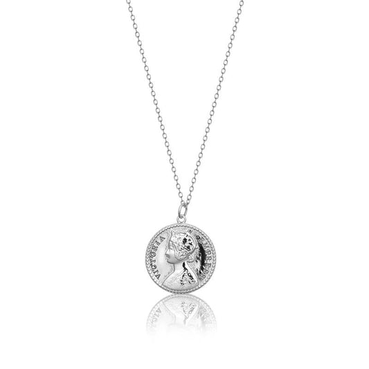 Achara Victorian Coin Necklace