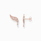 Thomas Sabo Rose Gold Wing Earrings H2247-323-9