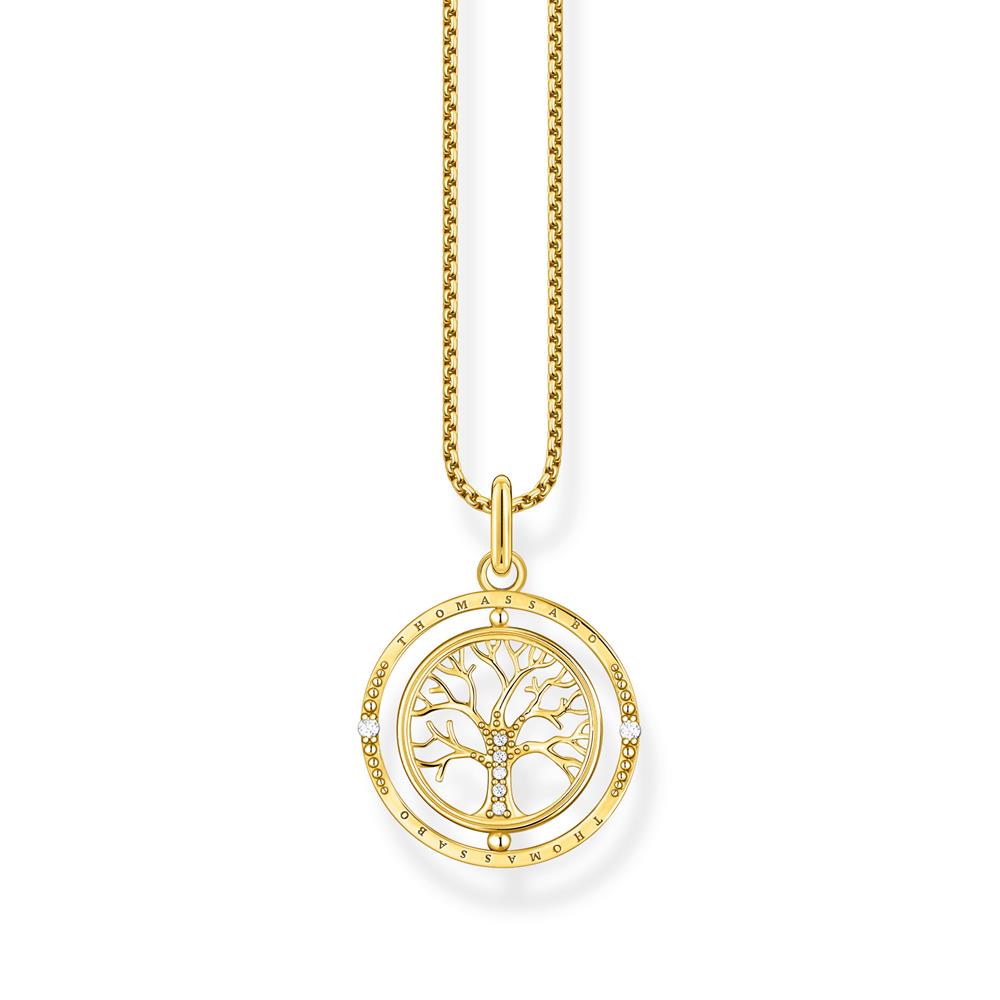 Thomas Sabo Tree of Love Gold Necklace KE2148