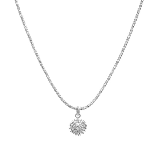 Annie Haak Sunflower Necklace - Silver