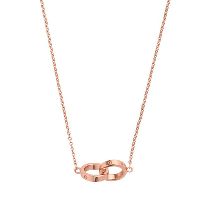 Olivia Burton Interlink Rings Necklace