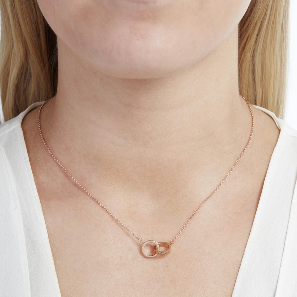 Olivia Burton Interlink Rings Necklace