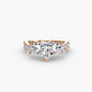 Three-Stone with Pavé Band 2