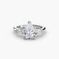 Three-Stone Ring (Baguette Side Stones)