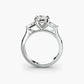 Three-Stone Ring (Baguette Side Stones) 2
