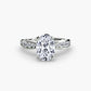 Solitaire with Pavé 3