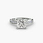 Solitaire with Pavé 3