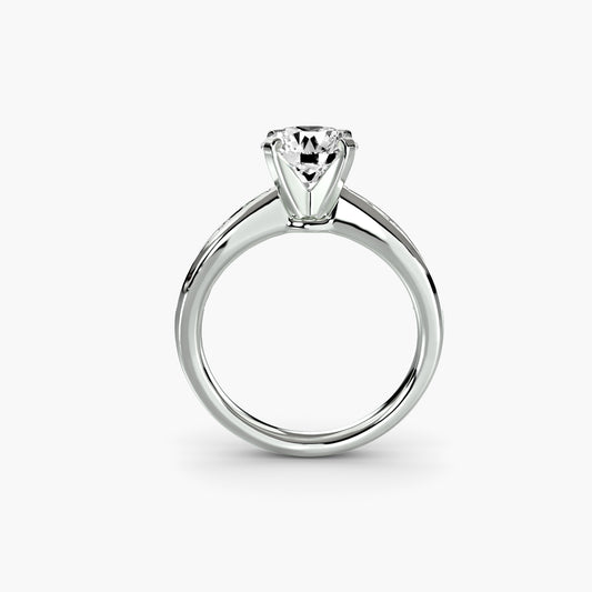 Solitaire with Pavé 3