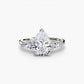The Floral Accent Solitaire