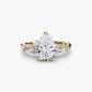 The Floral Accent Solitaire
