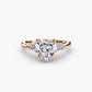 Solitaire with Shoulder Accents 2
