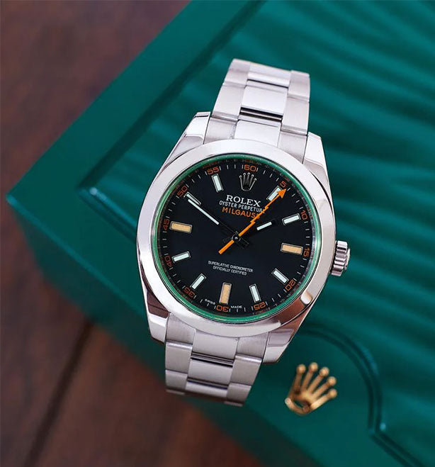 Pre owned rolex milgauss hotsell