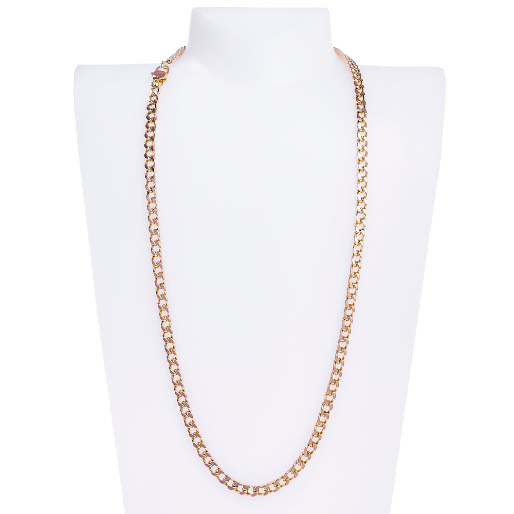 Pre-Owned 9ct Gold 20 Inch Curb Necklace 4mm
