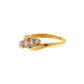 Pre-Owned 18ct Gold Twist Trilogy Diamond Ring