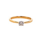 Pre-Owned 18ct Gold Diamond Single Stone Ring