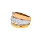 Pre-Owned 18ct Gold 5 Diamond 3 Band Ring