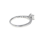 Pre-Owned Platinum 0.71ct Diamond Solitaire Ring