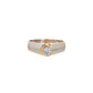 Pre-Owned 18ct Gold Two Tone Diamond Ring