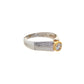 Pre-Owned 18ct Gold Two Tone Diamond Ring