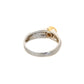 Pre-Owned 18ct Gold Two Tone Diamond Ring