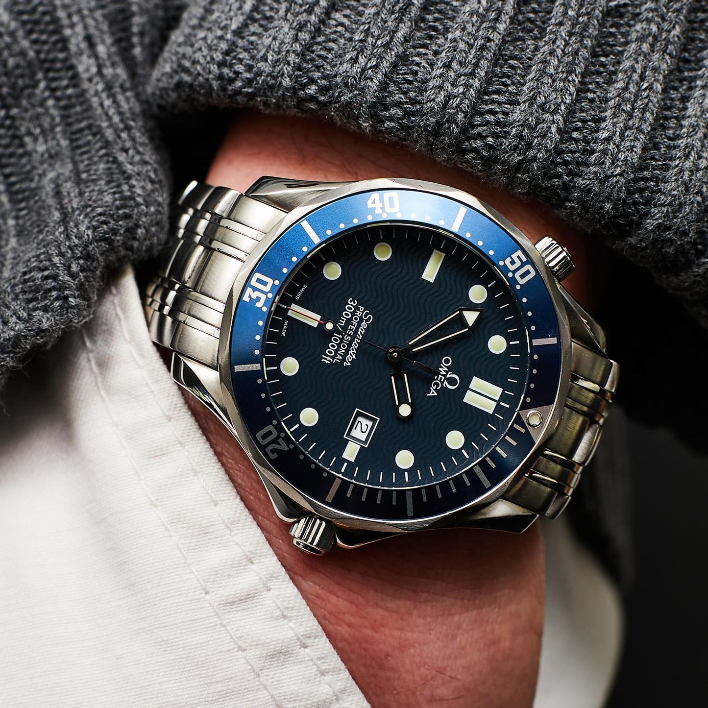 Pre-Owned Omega Seamaster 300M 25418000