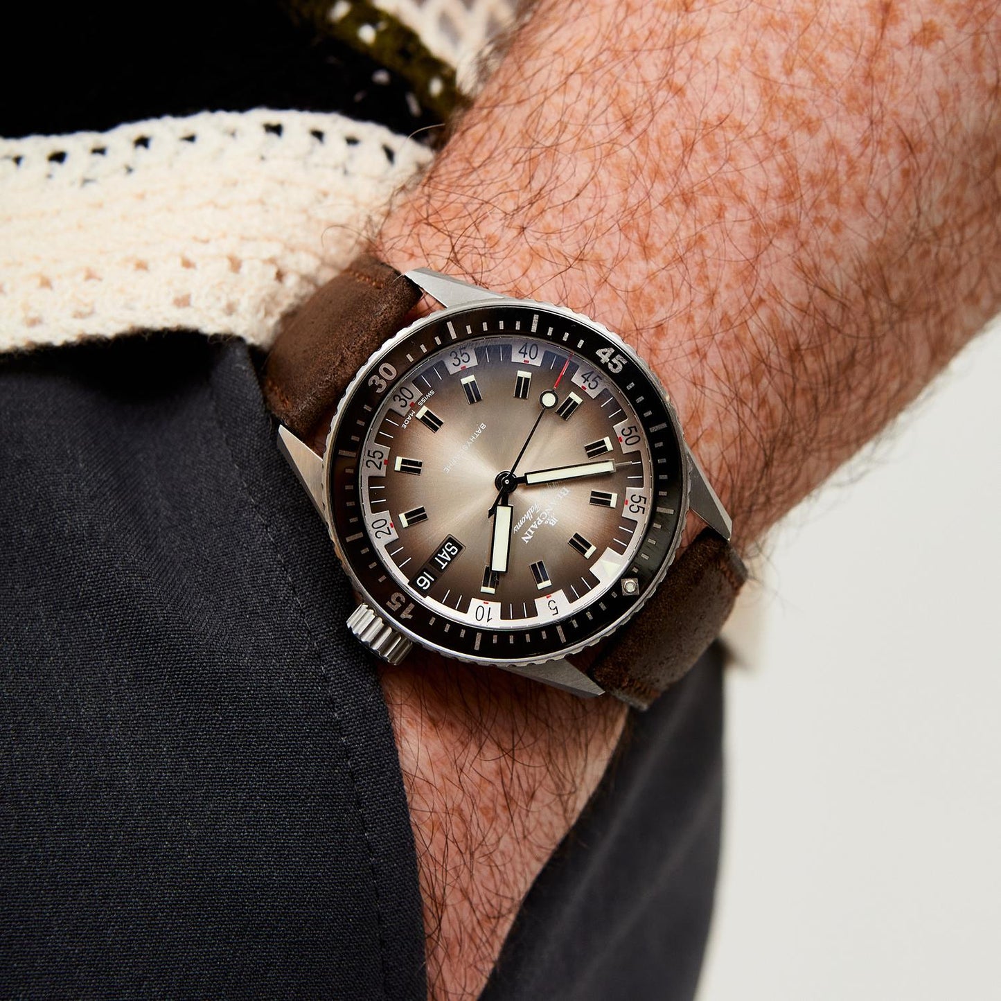 Pre-Owned Blancpain Fifty Fathoms Bathyscaphe 5052-1110