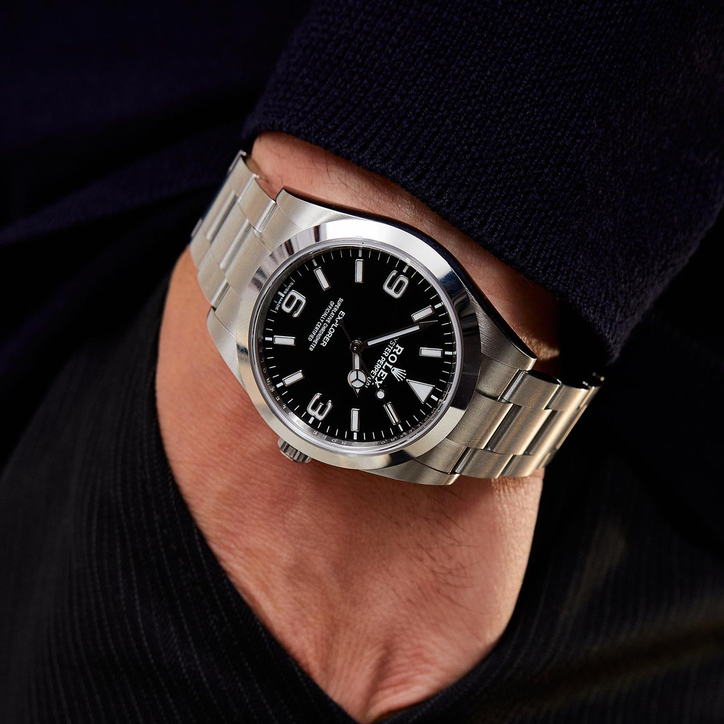 Pre-Owned Rolex Explorer 39 214270