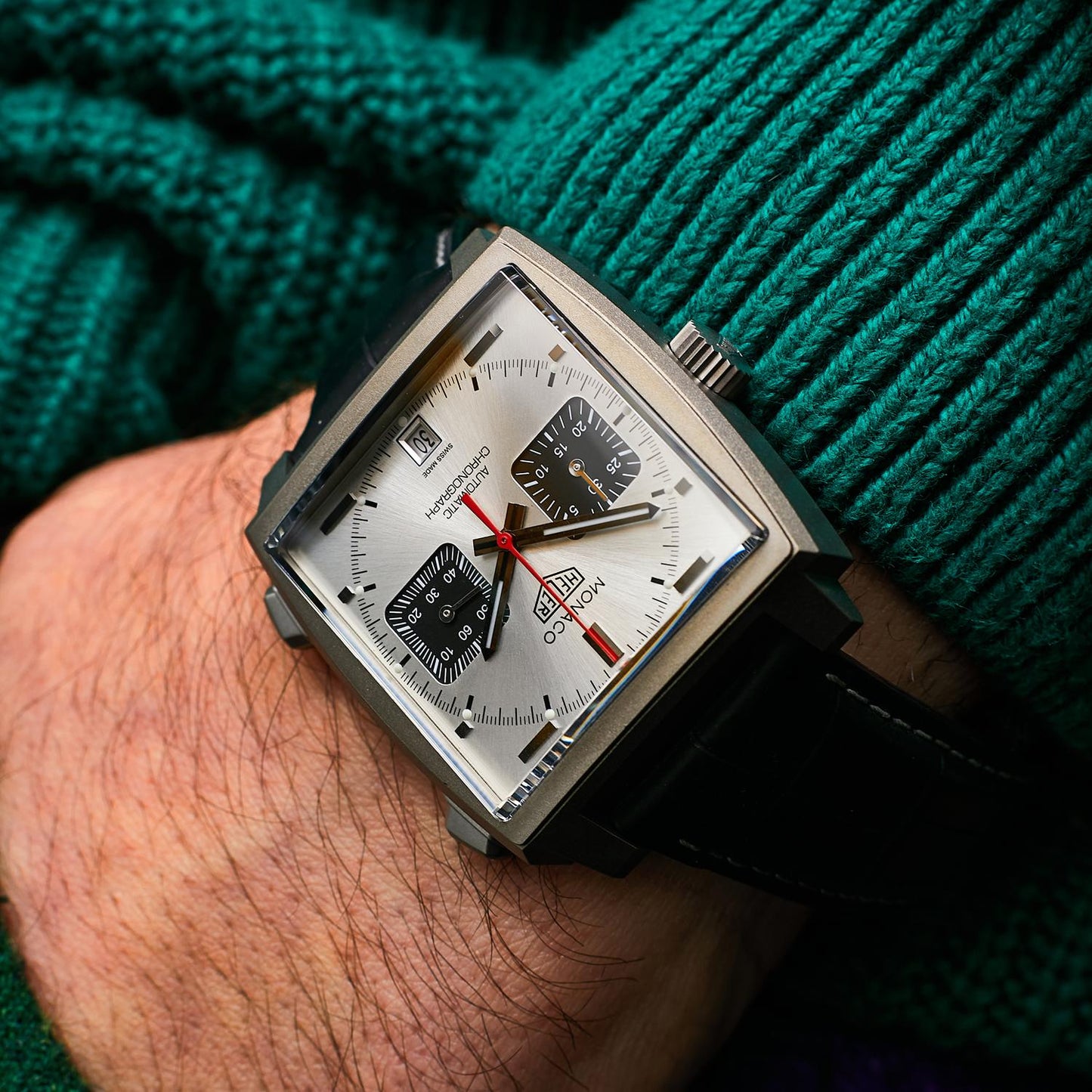 Pre-Owned TAG Heuer Monaco Titan CAW218B.FC6496