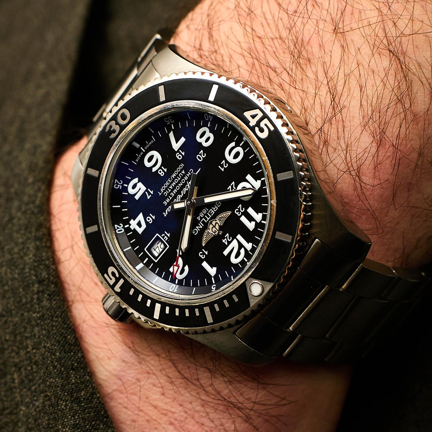 Pre-Owned Breitling Superocean II 42 A17392