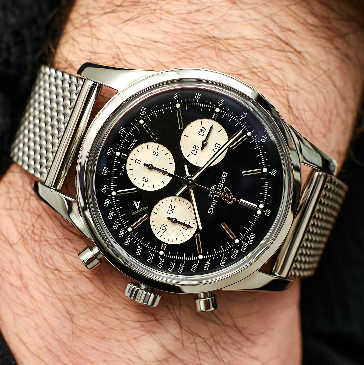 Pre-Owned Breitling Transocean Chronograph AB0152